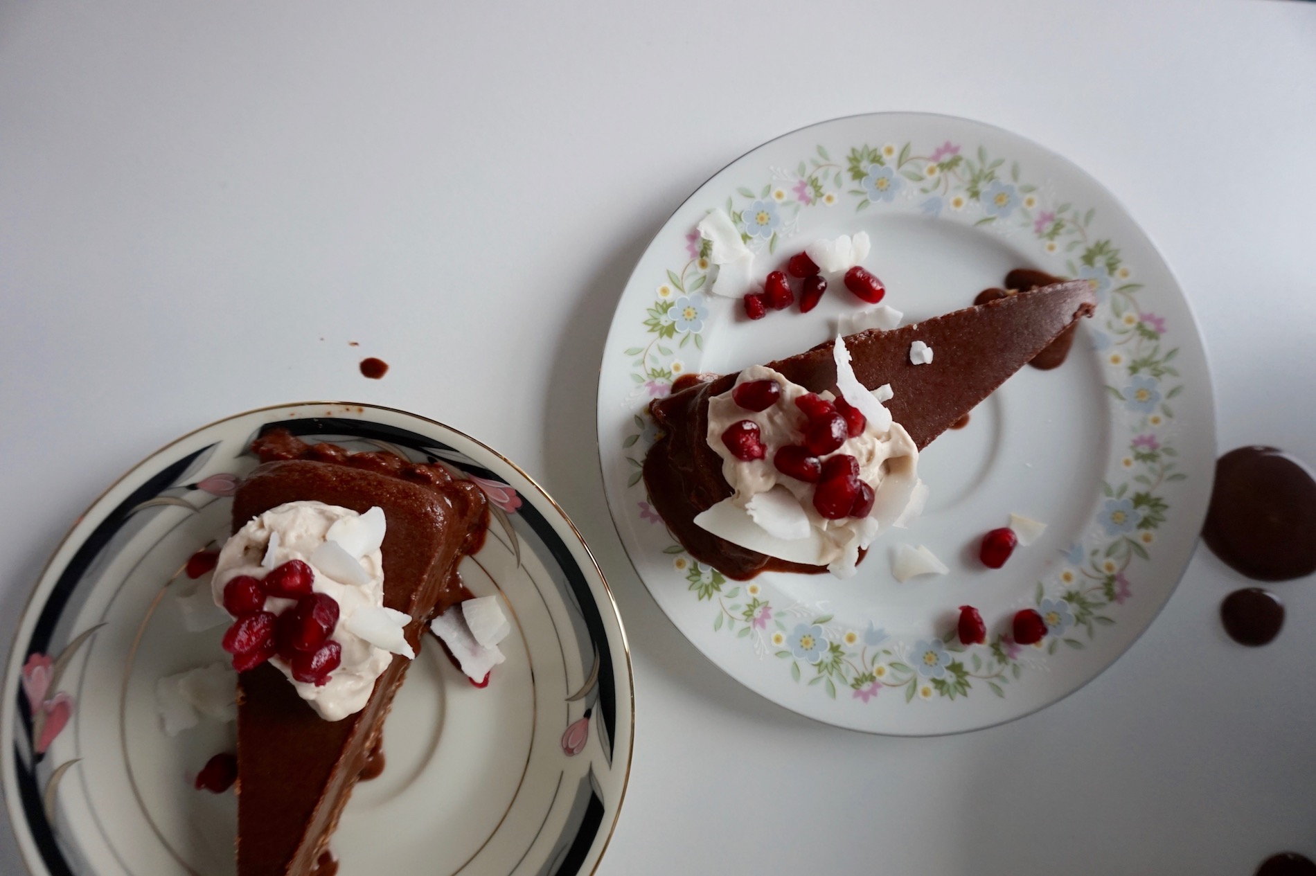 coconut chocolate tart