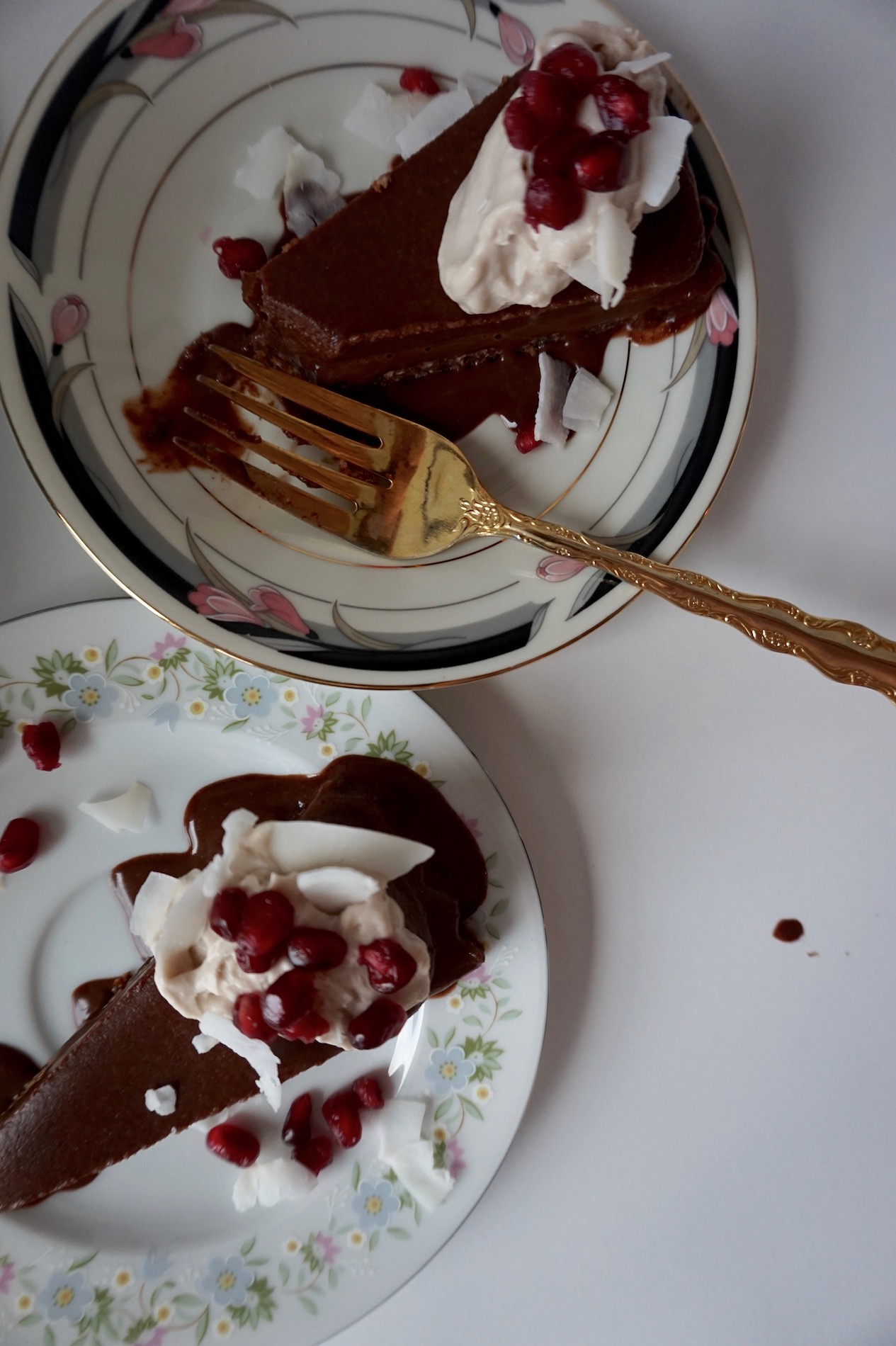 coconut chocolate tart