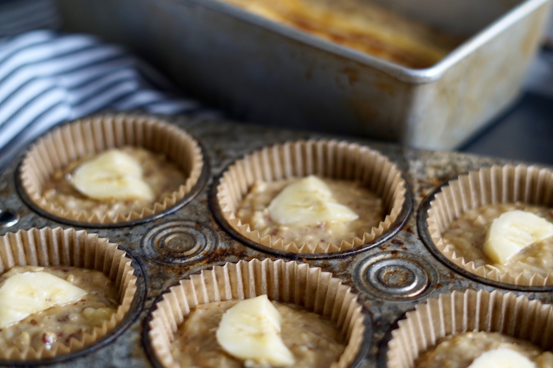 gluten free banana muffins