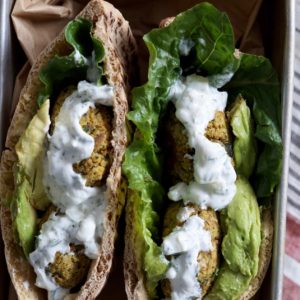 herbed falafel