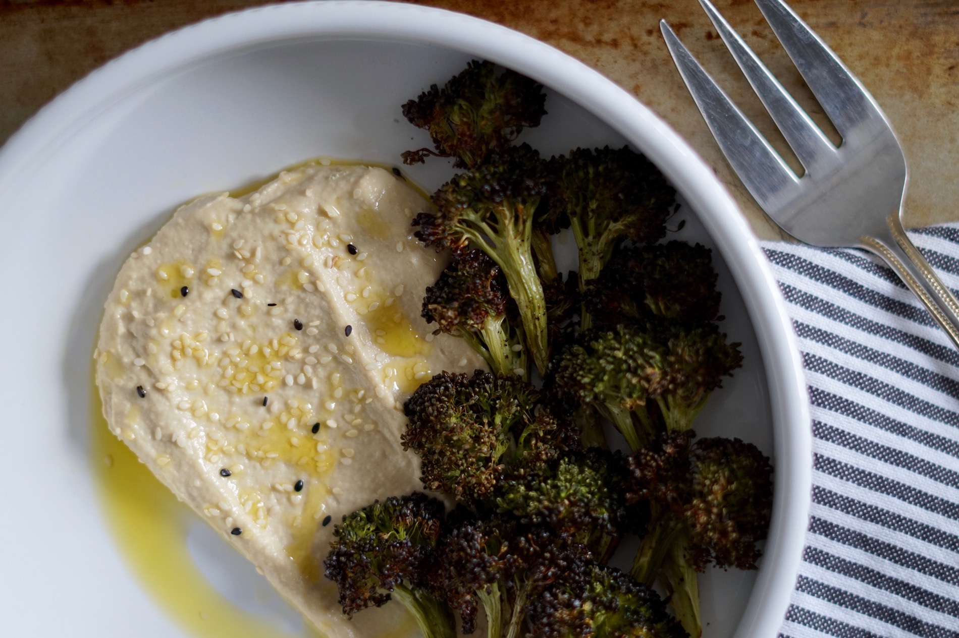 charred broccoli