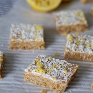 coconut lemon bars