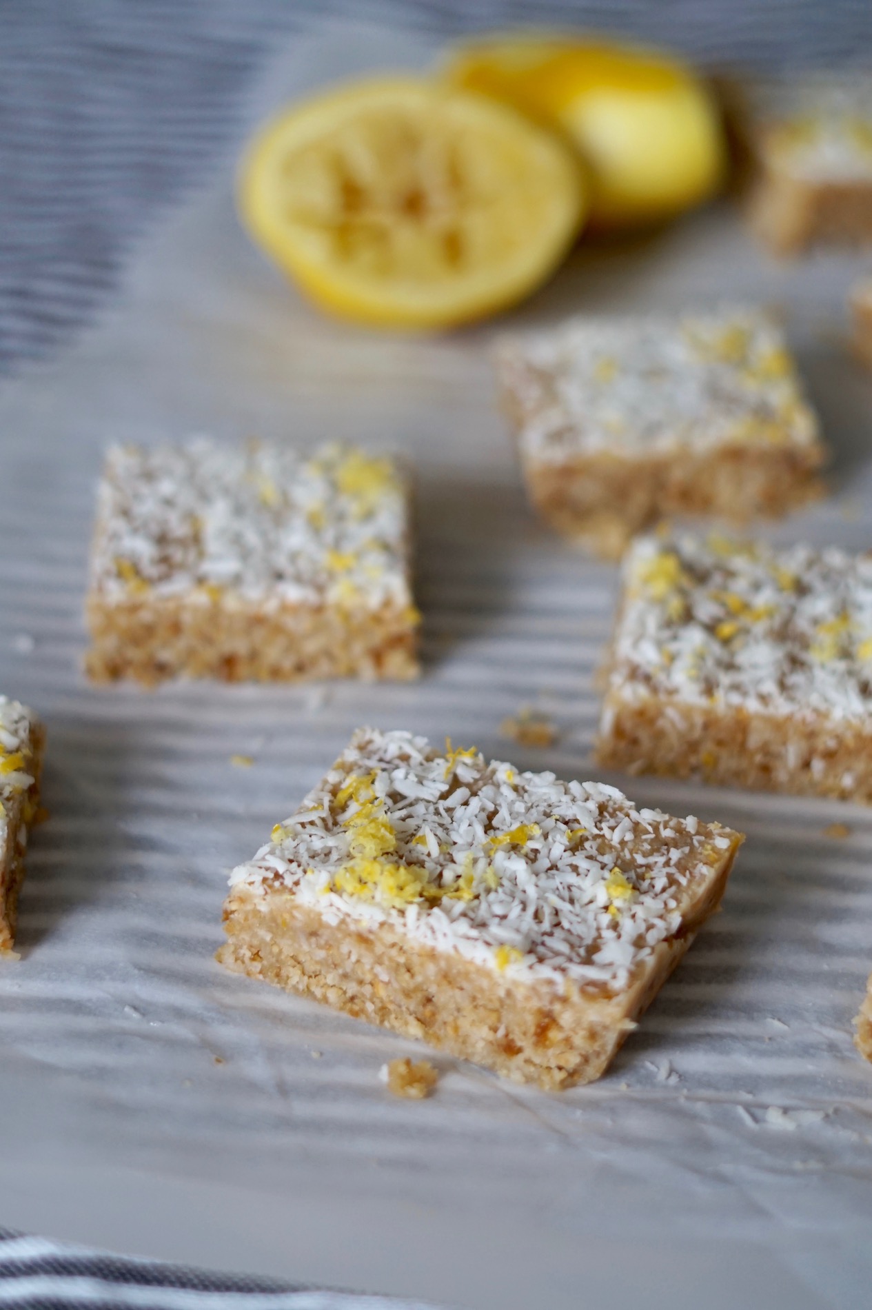 coconut lemon bars