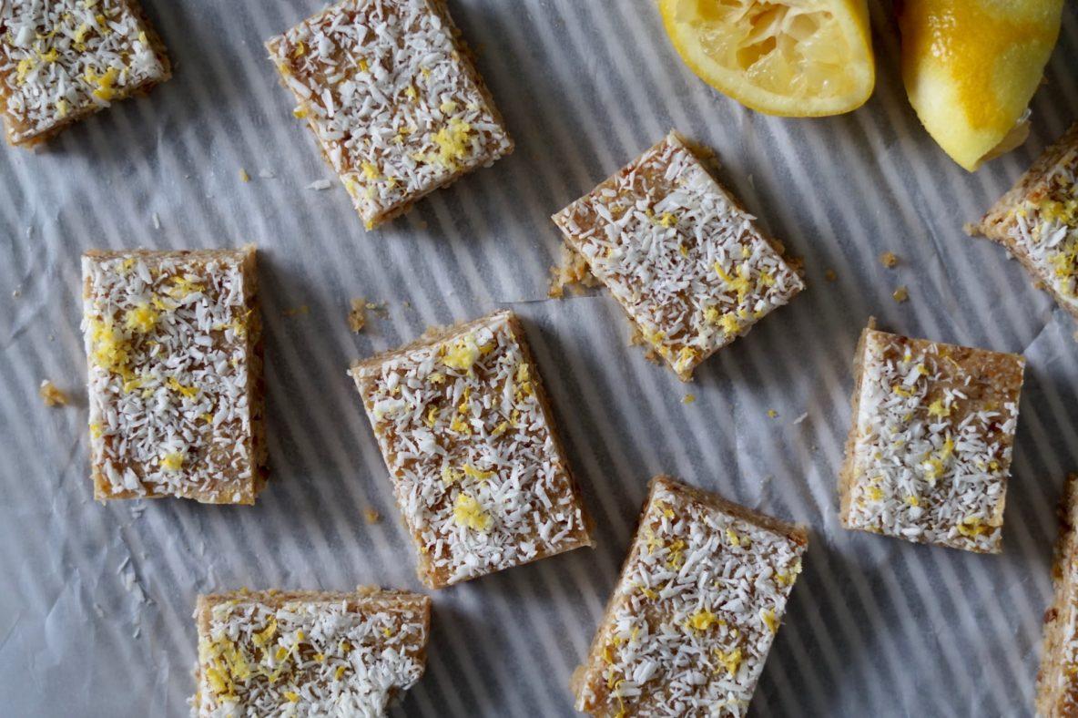 coconut lemon bars