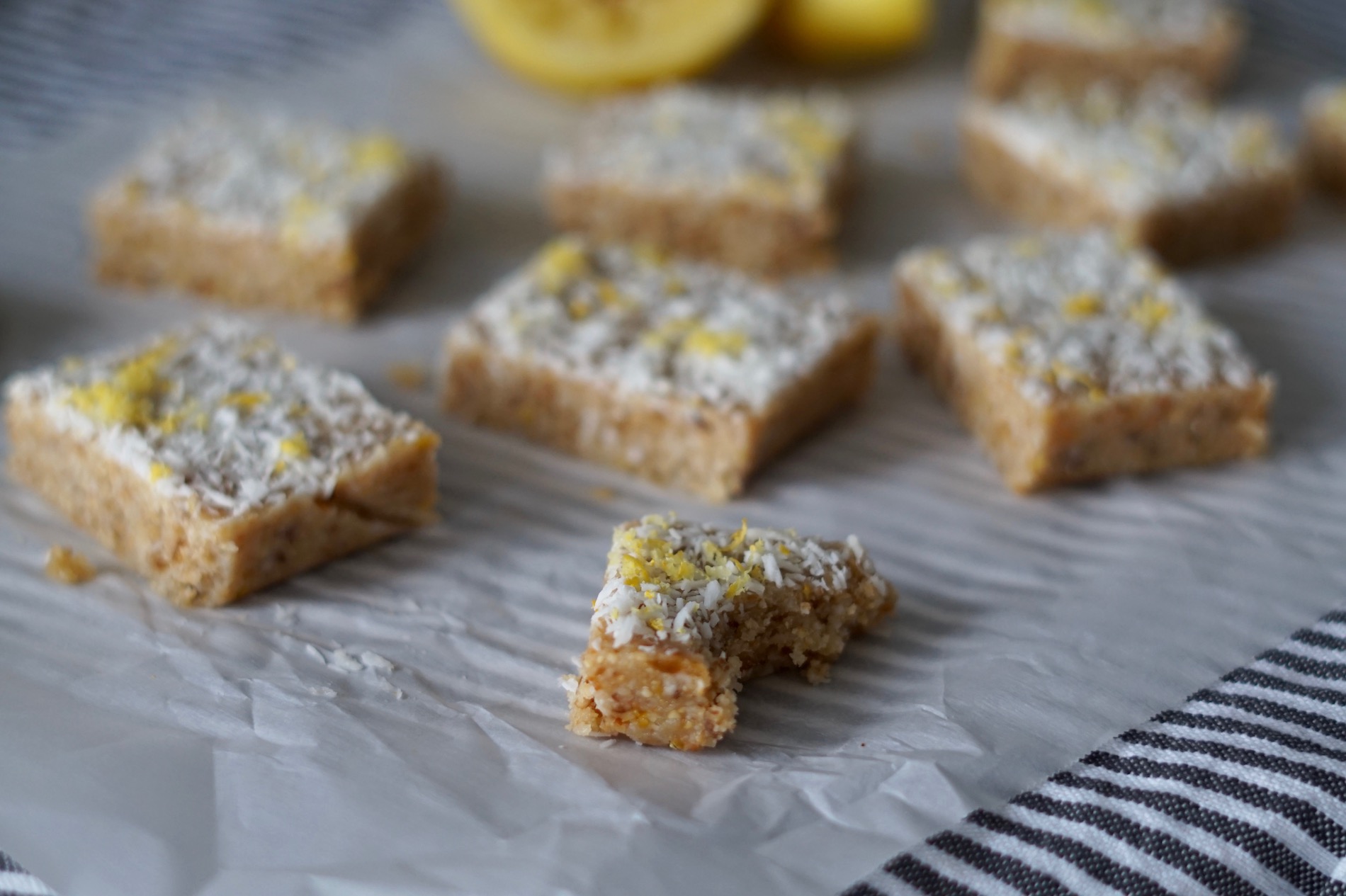 coconut lemon bars