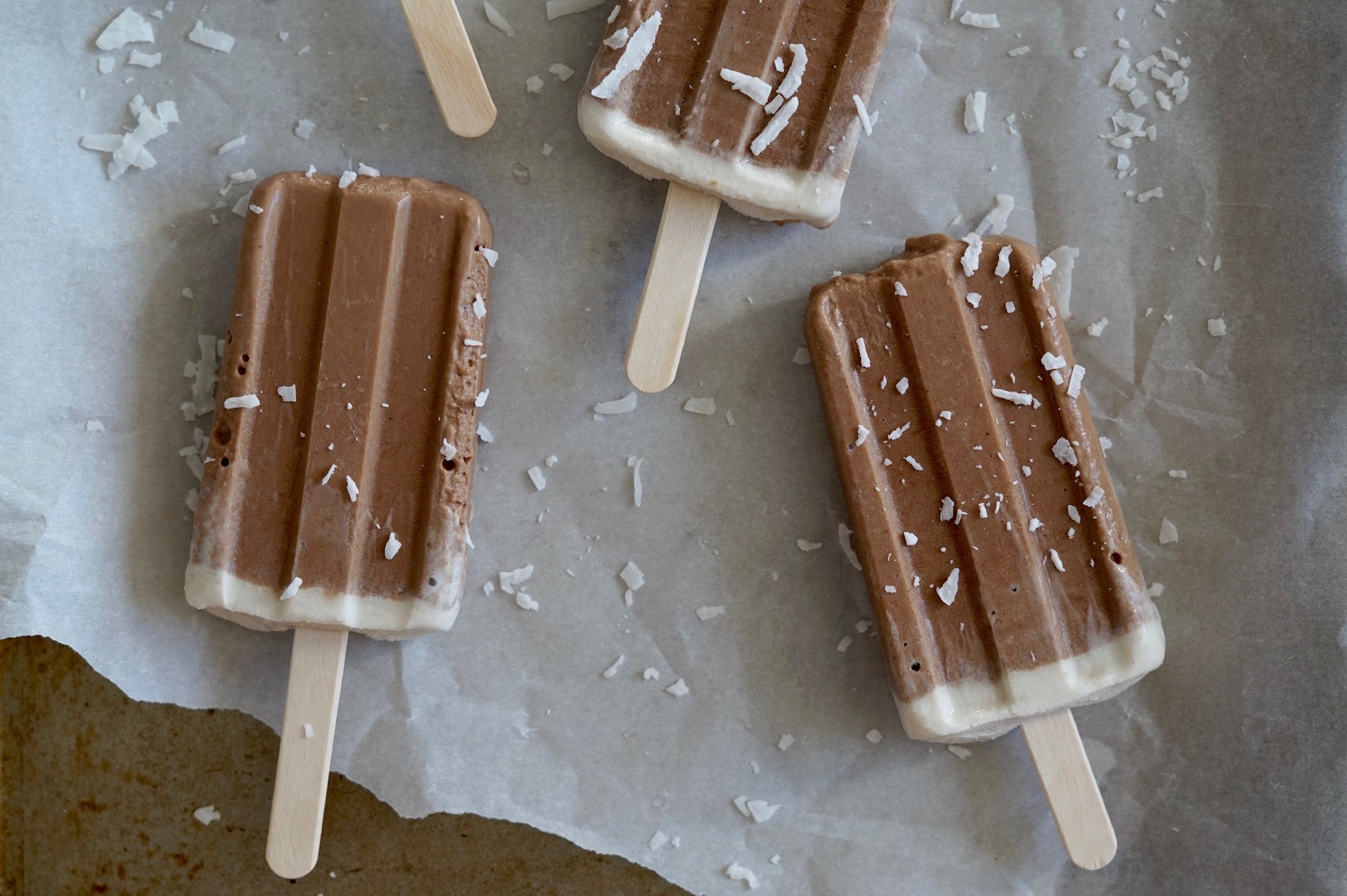 chocolate popsicles