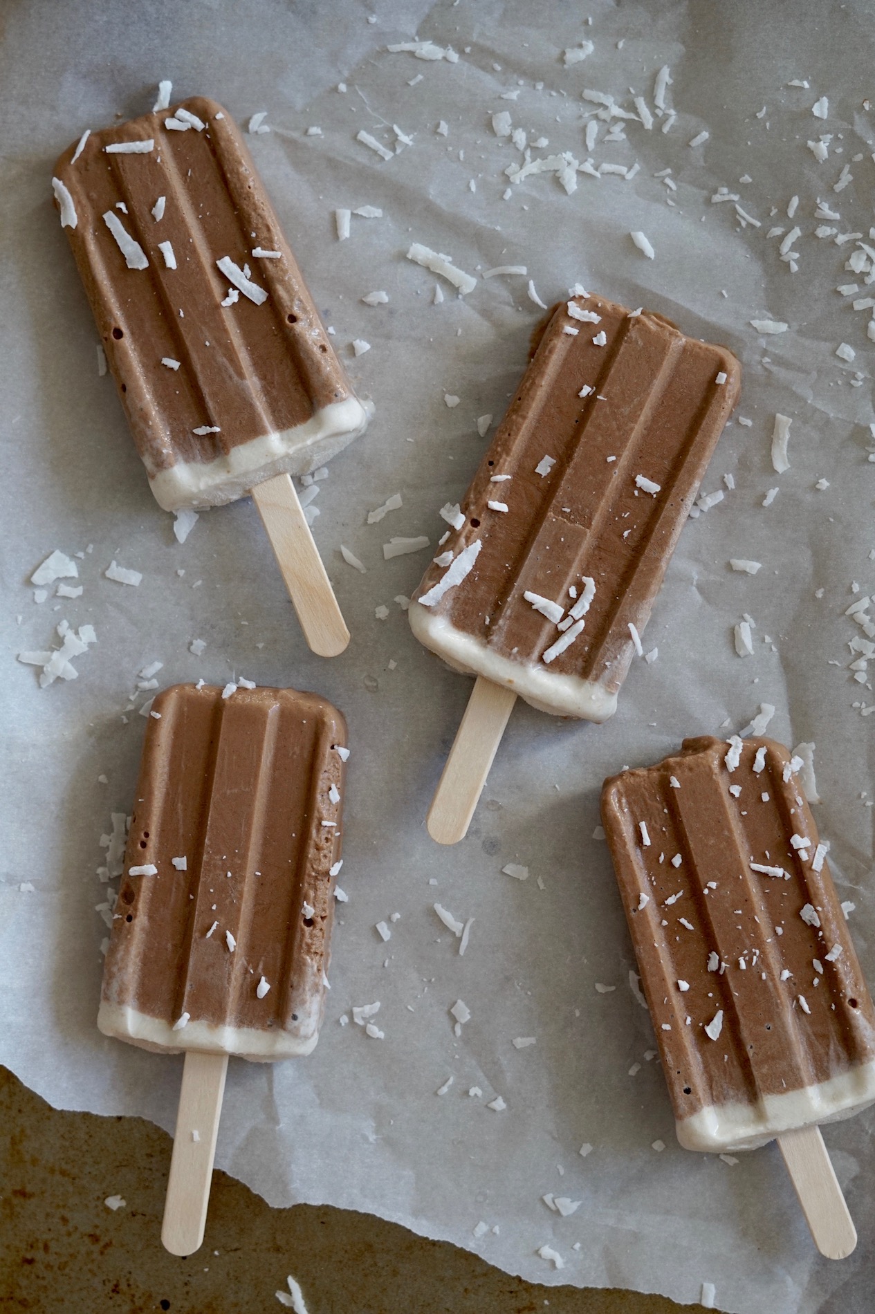 chocolate popsicles