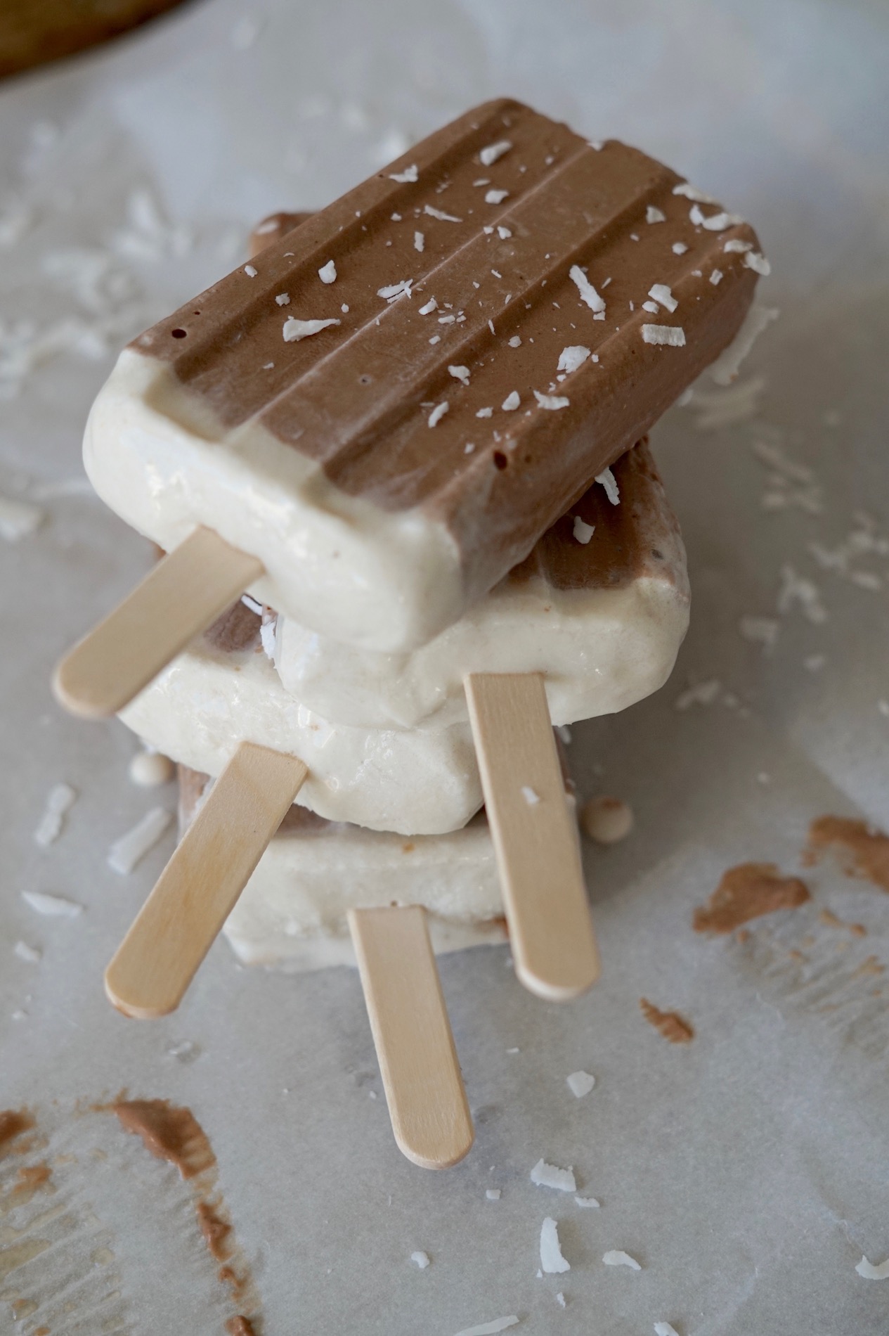 chocolate popsicles