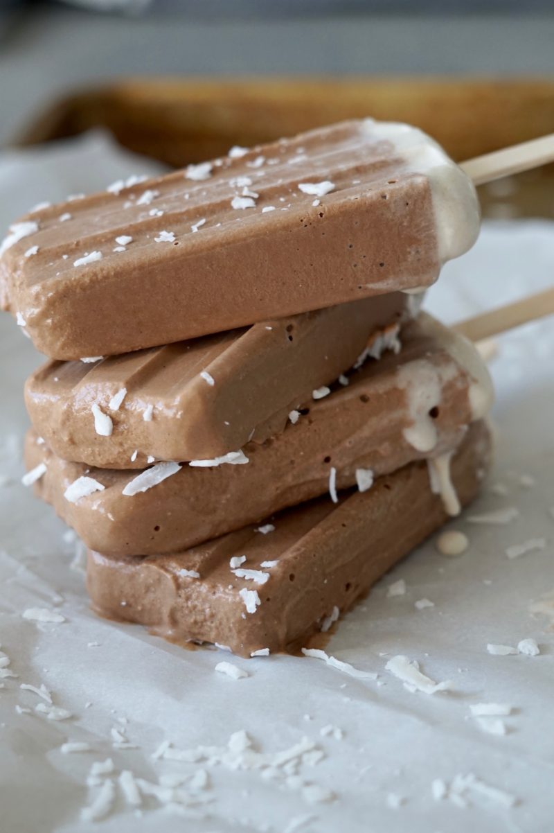 chocolate popsicles