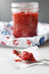 strawberry rhubarb compote