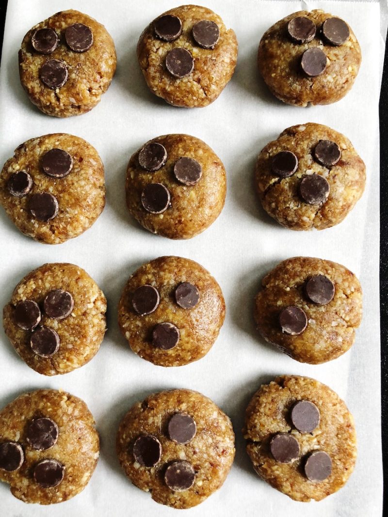 walnut chocolate chip cookie bites