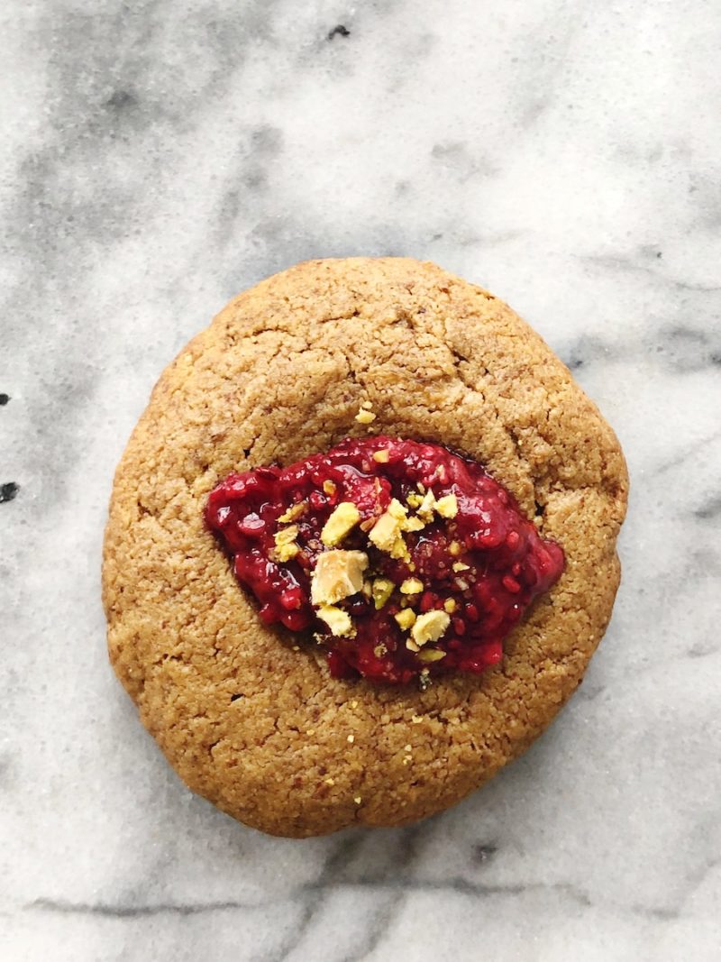 Almond Butter and Jelly Cookies