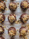 chocolate tahini truffles