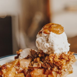 apple and pear crisp