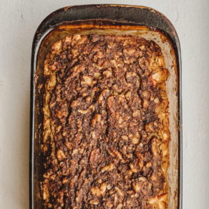 apple cinnamon crumb loaf