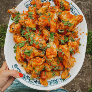 curry lime chicken wings