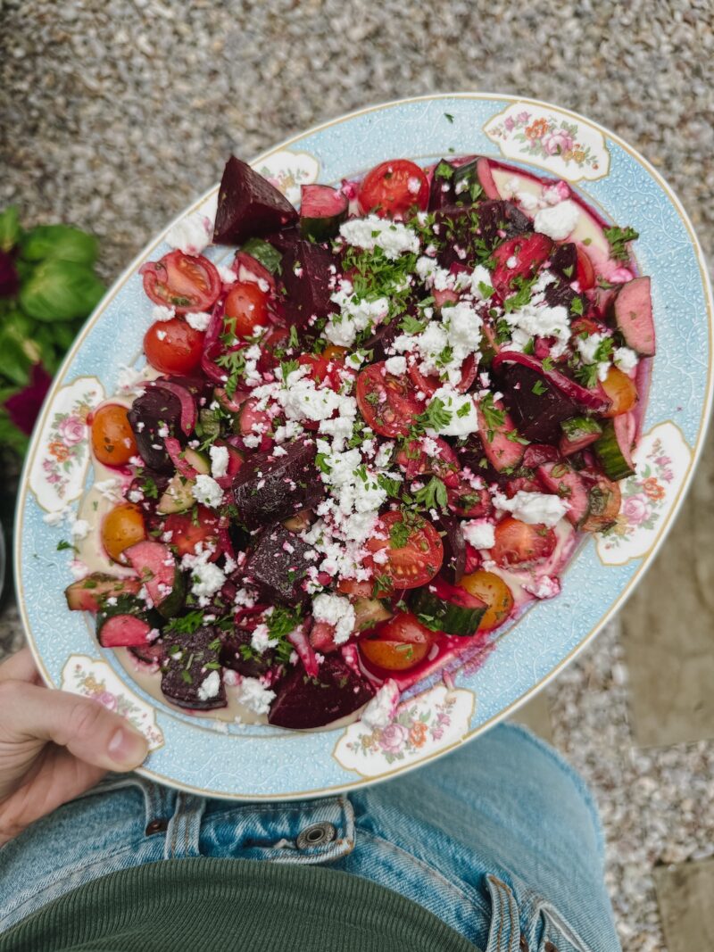 Beet Tahini Salad
